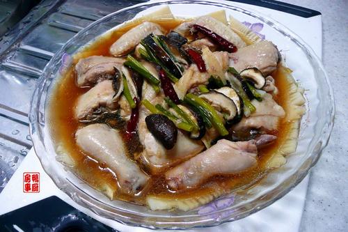 蒸鸡的做法