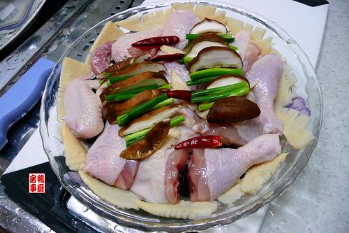 蒸鸡的做法