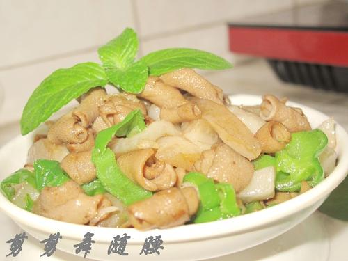 小炒鸭肠的做法