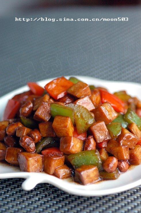 宫爆杏鲍菇的做法