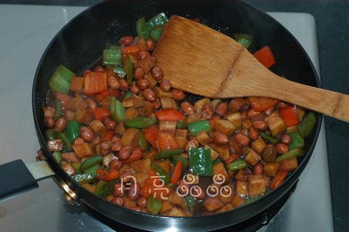 宫爆杏鲍菇的做法