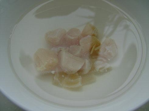 瑶柱丝扒花冬瓜的做法