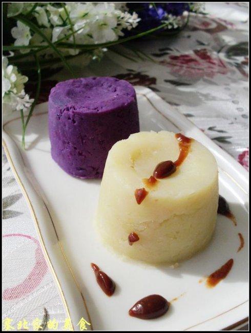 紫薯土豆泥的做法