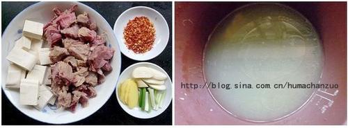 红烧羊肉豆腐的做法