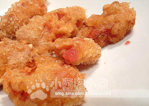 炸西红柿的做法