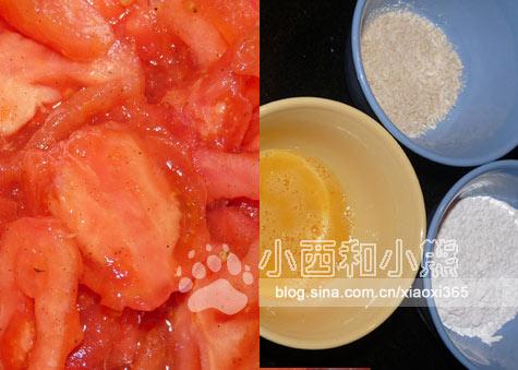 炸西红柿的做法