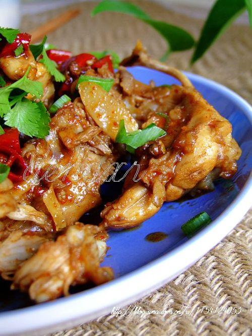 酱爆鸡架的做法