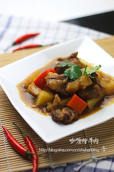 咖喱土豆牛肉的做法