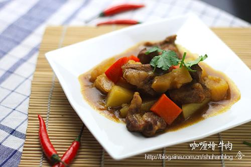 咖喱土豆牛肉的做法