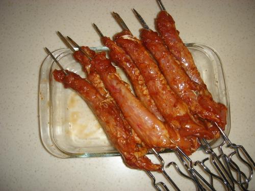 黑胡椒烤鸡脖的做法