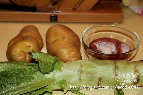 莴笋土豆条的做法