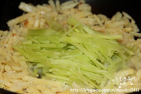 莴笋土豆条的做法