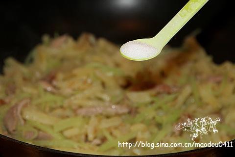 莴笋土豆条的做法