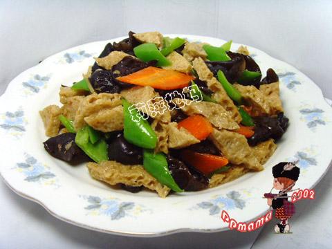 素炒脆皮豆腐的做法