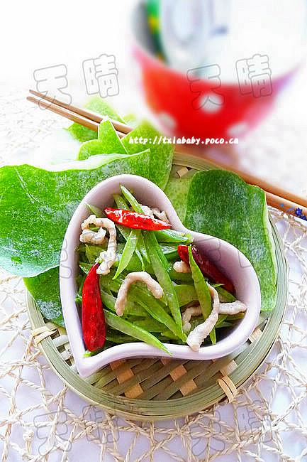 肉炒冬瓜皮丝的做法