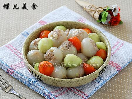 柠汁荔枝肉的做法