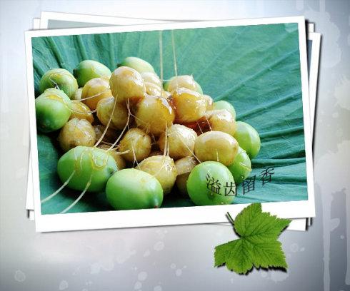 拔丝莲子的做法