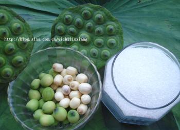 拔丝莲子的做法