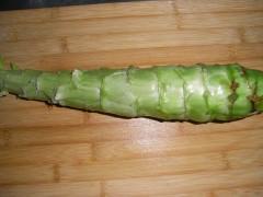 白灼莴苣的做法