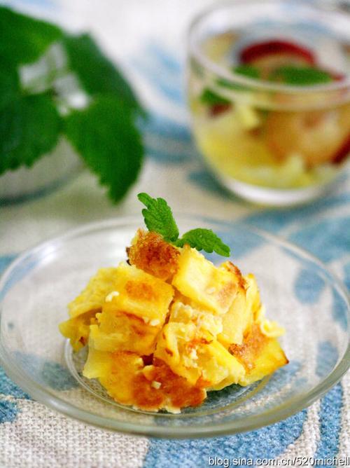 滑蛋焗菠萝的做法