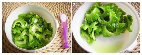 蚝油牛肉炒凉瓜的做法