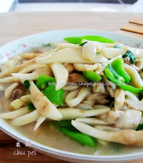 素炒鸡腿菇的做法