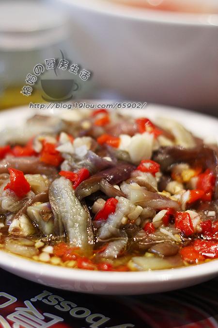 凉拌剁椒茄子的做法