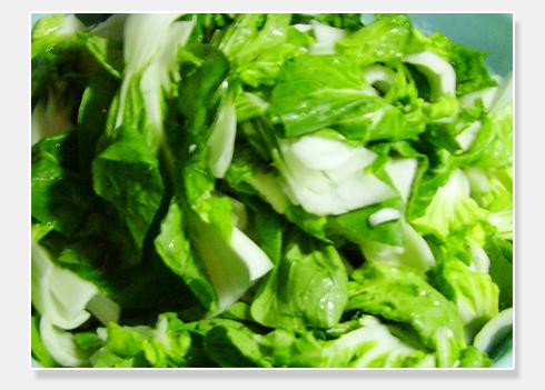 青菜萝卜丸子的做法