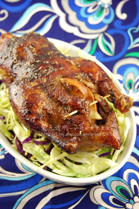 迷迭香烤鸭的做法
