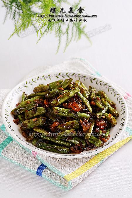 干煸四季豆的做法