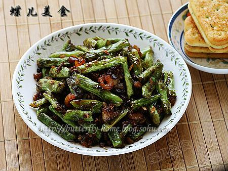 干煸四季豆的做法