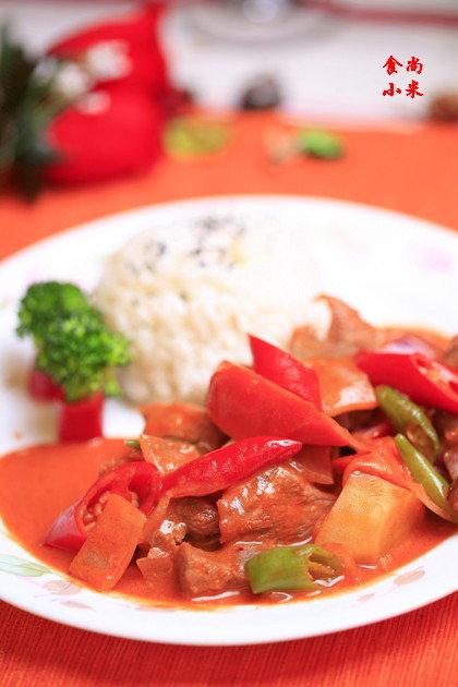 泰式咖喱牛腩煲的做法