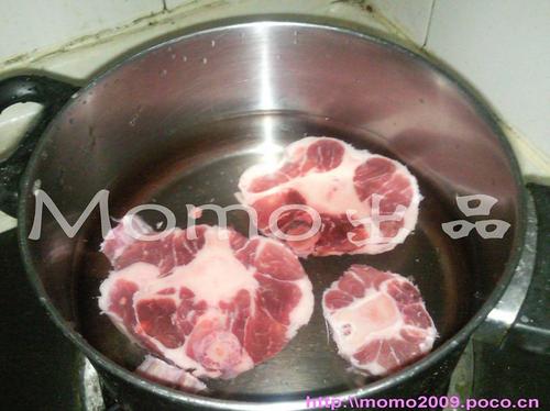 鲜淮山番茄牛尾汤的做法