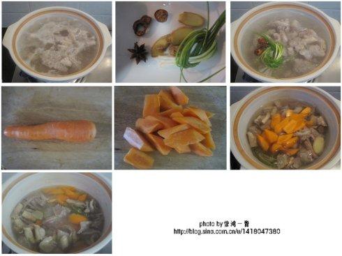 胡萝卜炖牛腩的做法