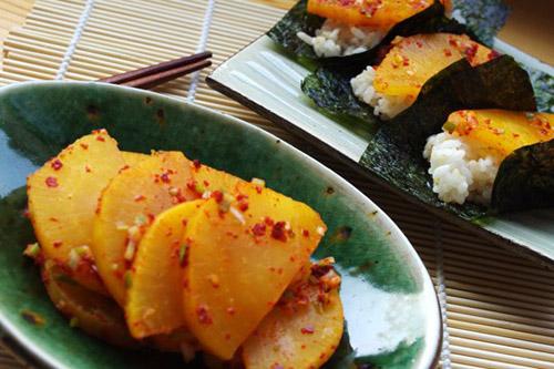 凉拌腌萝卜的做法