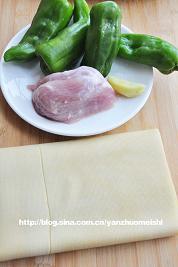 千张肉丝的做法