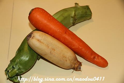 莲藕芥兰的做法