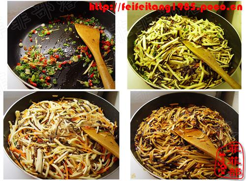 斋版鱼香肉丝的做法