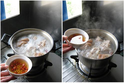 美白猪蹄汤的做法