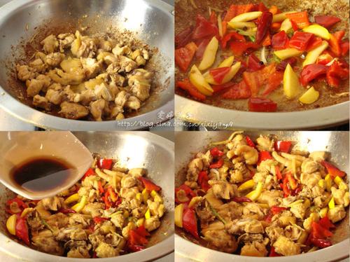 湖南名肴麻辣子鸡的做法