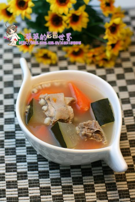 薏米冬瓜老鸭汤的做法