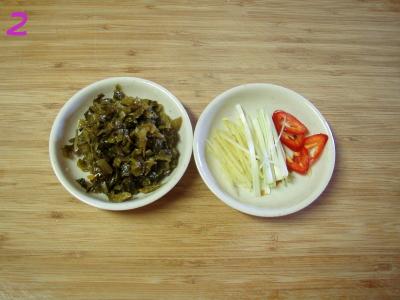 雪菜蒸鲩鱼的做法