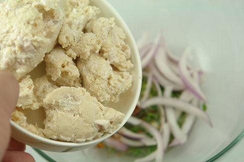 辣拌鸡肉的做法