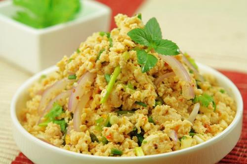 辣拌鸡肉的做法