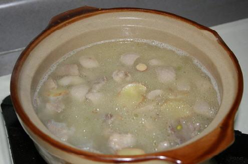 绿豆炖鸭的做法