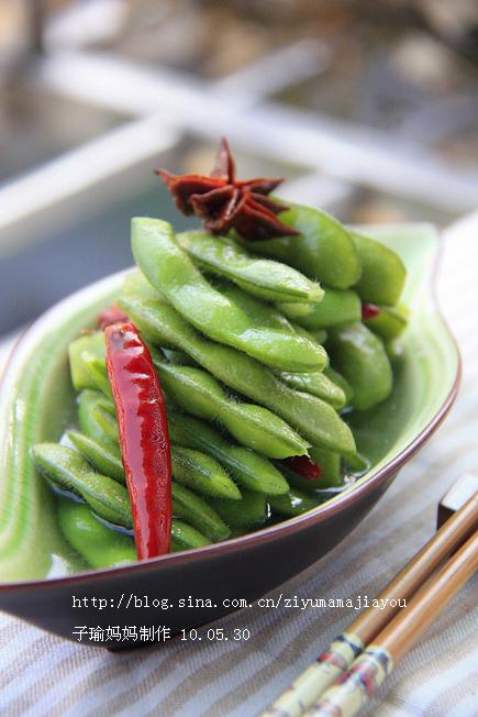 盐水毛豆的做法