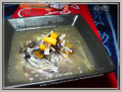 紫菜萝卜丝汤的做法