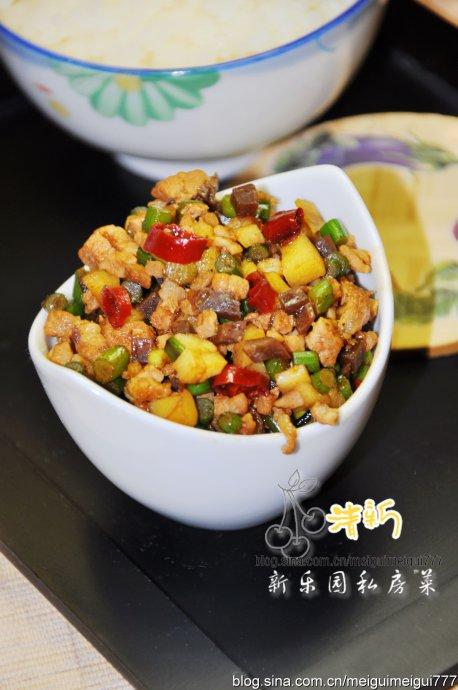 独家秘制丁丁菜的做法