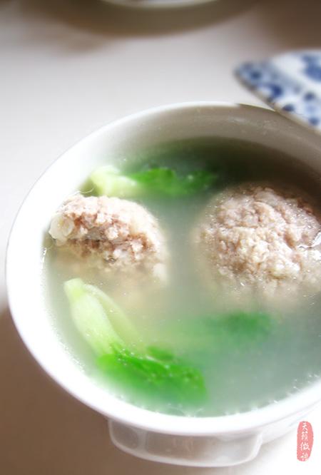 淮扬狮子头的做法