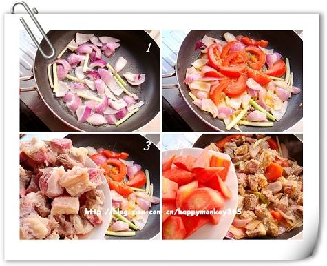 红酒牛腩煲的做法